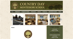 Desktop Screenshot of countrydaymontessorischool.com